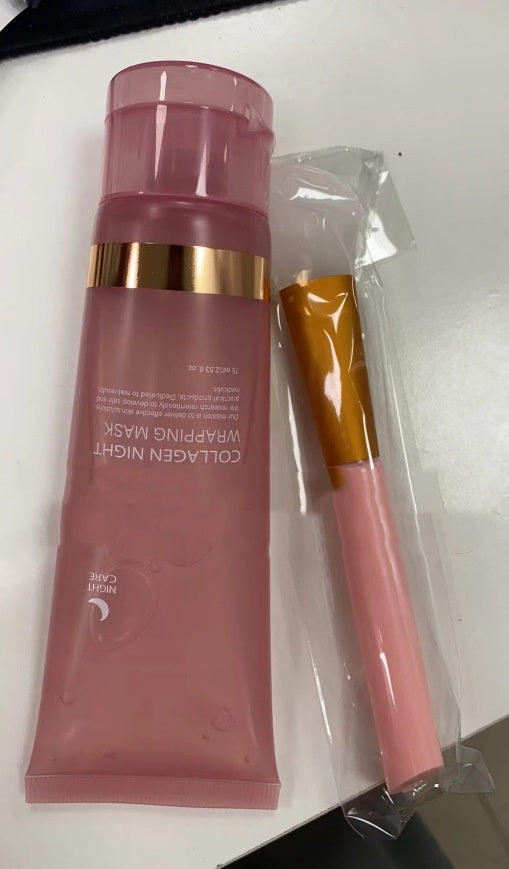 Collagen Wrapping Night Face Mask – Firming, Hydrating & Anti-Wrinkle Treatment