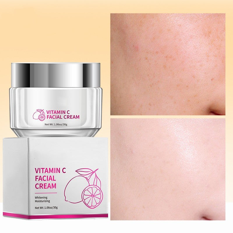 Vitamin C Brightening Face Cream – Hydrating, Anti-Aging & Skin Tone Correcting Moisturizer