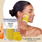 Turmeric Exfoliating Cleansing Pads Compressed Facial Sponges Skin Care Tools For