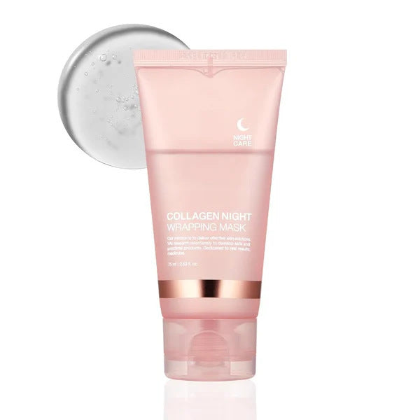 Collagen Wrapping Night Face Mask – Firming, Hydrating & Anti-Wrinkle Treatment