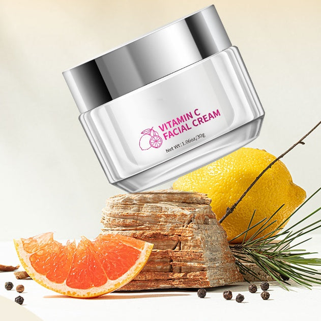 Vitamin C Brightening Face Cream – Hydrating, Anti-Aging & Skin Tone Correcting Moisturizer