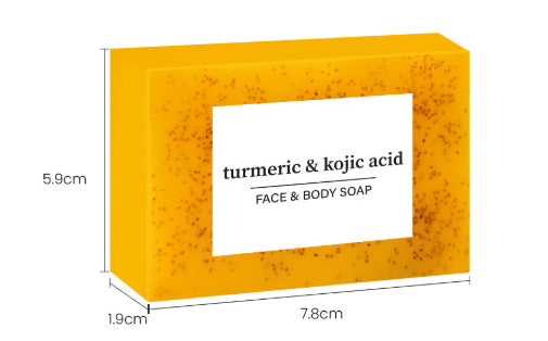 Turmeric Exfoliating Cleansing Pads Compressed Facial Sponges Skin Care Tools For