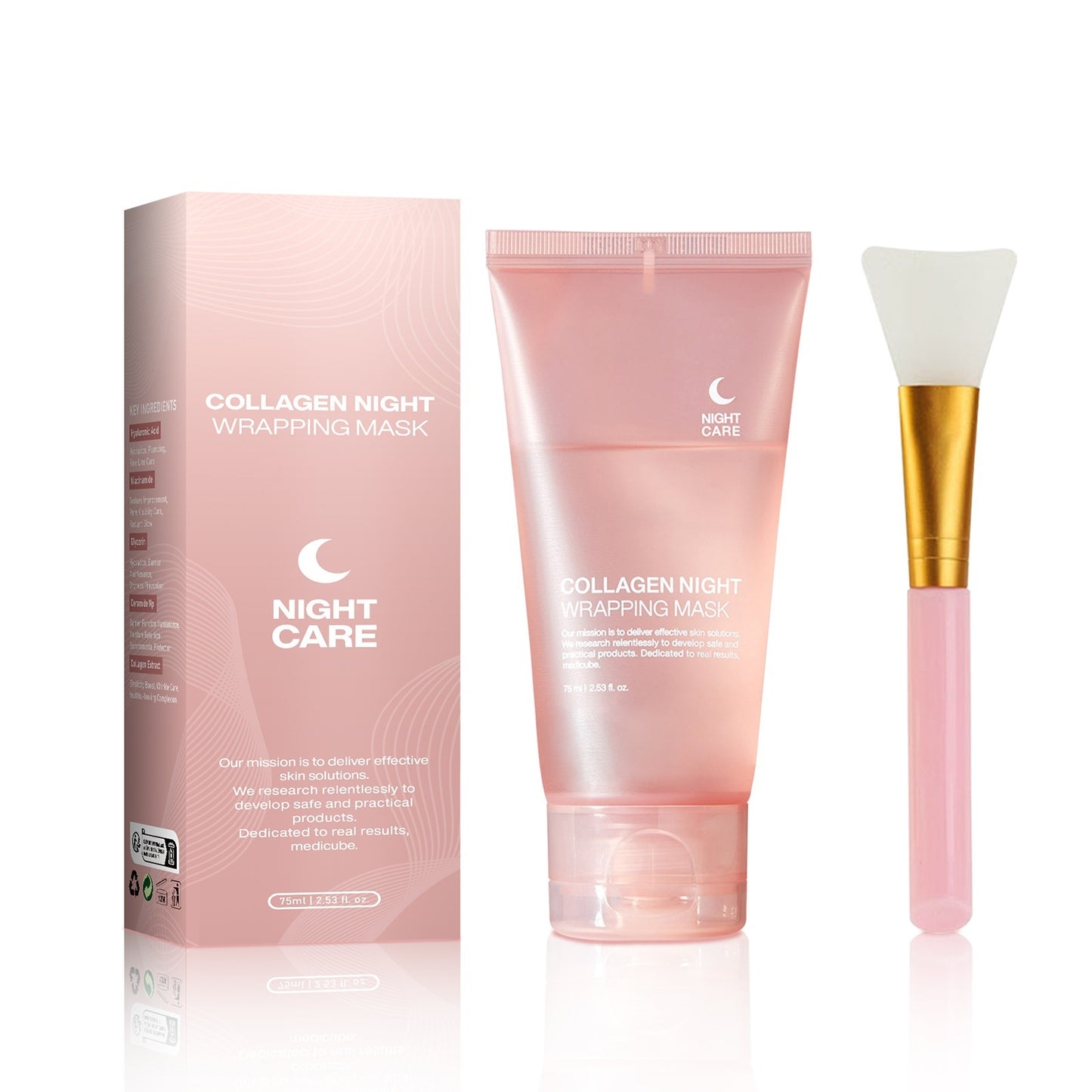 Collagen Wrapping Night Face Mask – Firming, Hydrating & Anti-Wrinkle Treatment