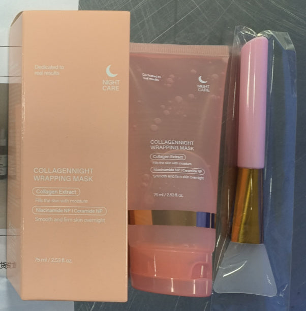 Collagen Wrapping Night Face Mask – Firming, Hydrating & Anti-Wrinkle Treatment